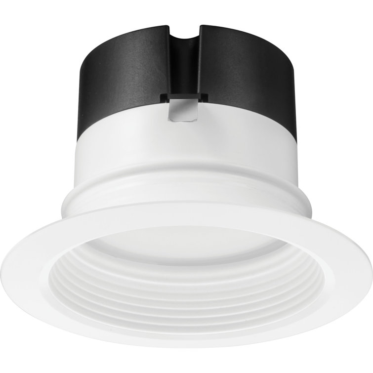 4-Inch White Aluminum LED Retrofit Recessed Lighting Kit