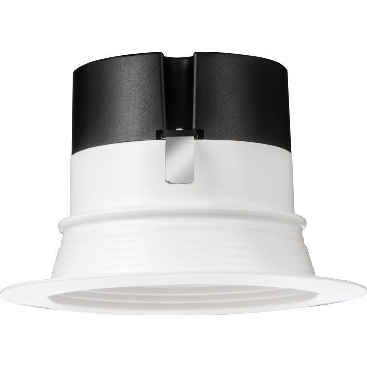 4-Inch White Aluminum LED Retrofit Recessed Lighting Kit