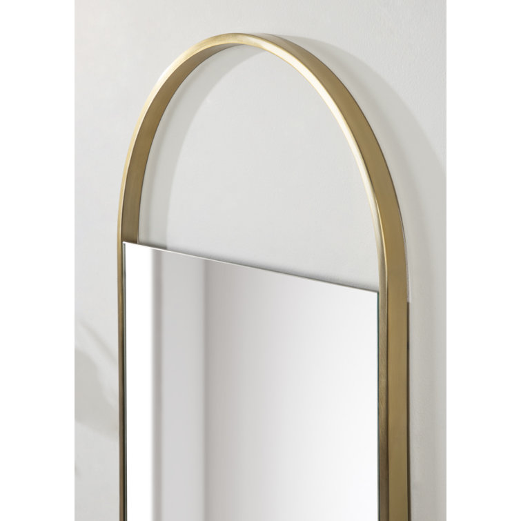 Gold Capsule Full Length Iron Wall Mirror