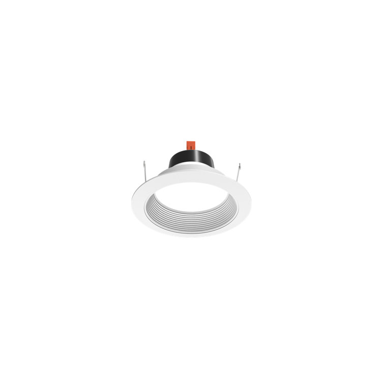 5'' White Aluminum Dimmable LED Retrofit Recessed Lighting Kit