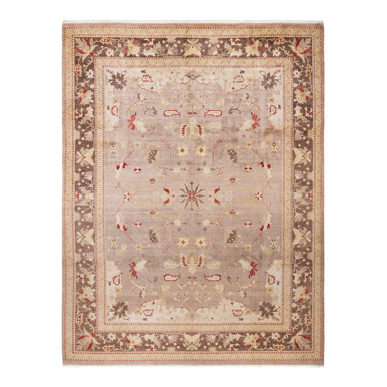 Artisan Eclectic Wool Rug 9'4" x 12'2" - Beige Blend