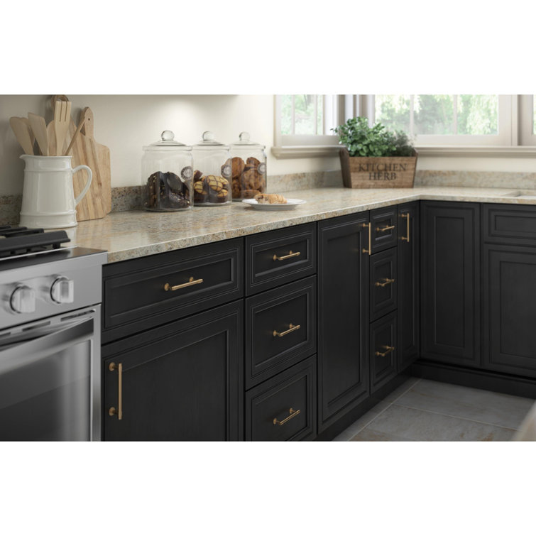 Francisco 5-Pack Champagne Bronze Antimicrobial Cabinet Bar Pulls