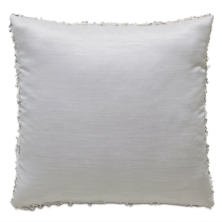 Vionnet Sparkling Sequin Square Nursery Throw Pillow