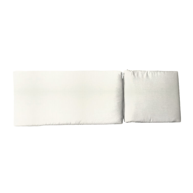 Sunbrella Canvas Natural Outdoor Chaise Lounge Cushions Set