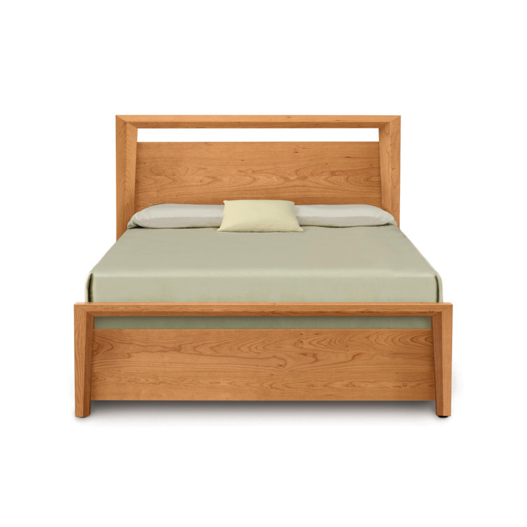 Mansfield Solid Wood California King Platform Bed with Storage