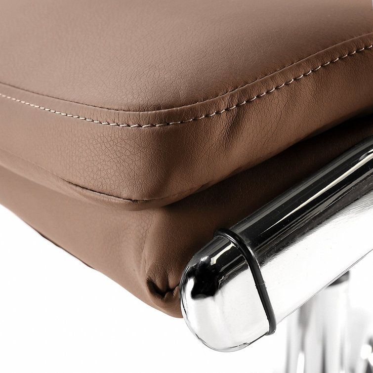 Saddle Leather High Back Swivel Executive Office Chair