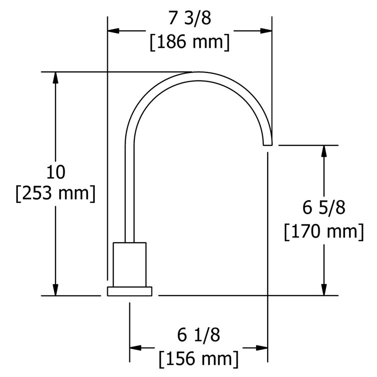 Chrome 8" Widespread Bathroom Faucet with Cross Handles