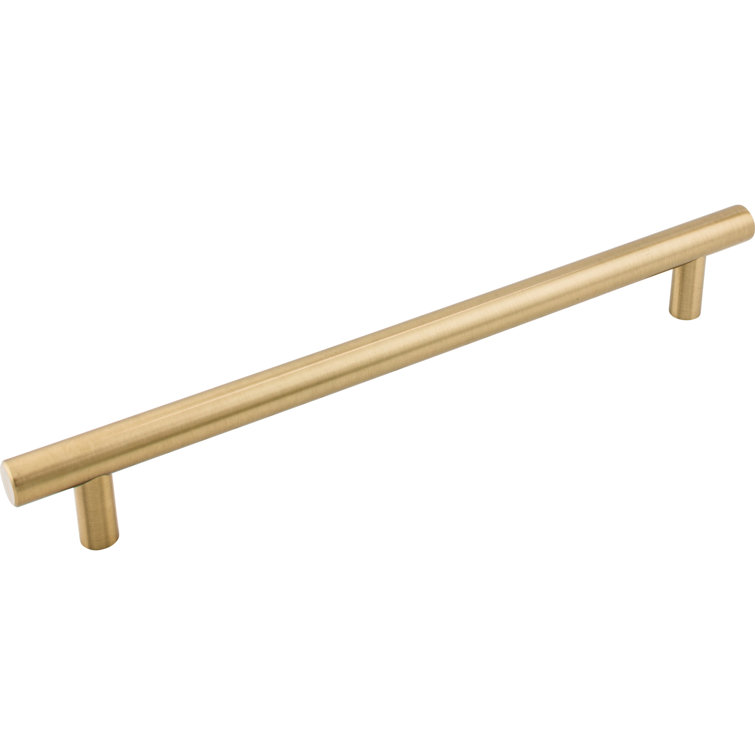 Honey Bronze 24" Modern Bar Appliance Pull with Mounting Hardware