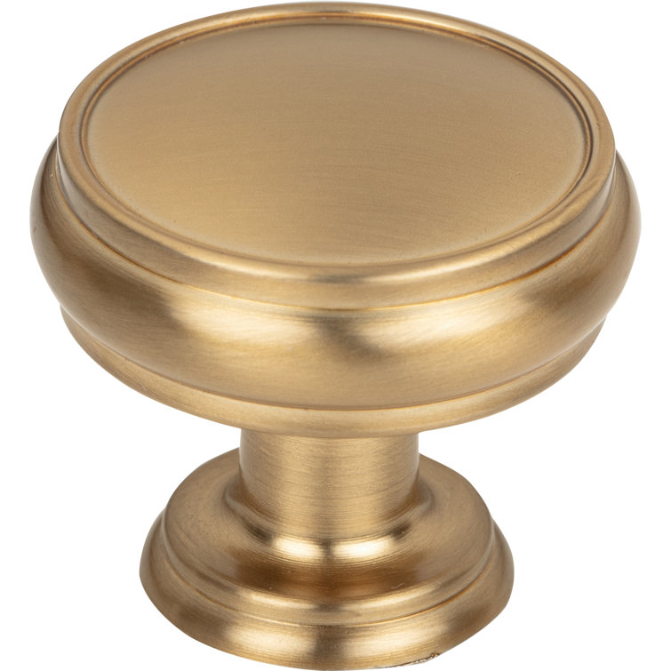 Eden 1" Honey Bronze Round Mushroom Knob