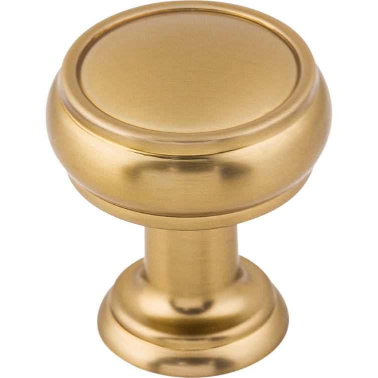 Eden 1" Honey Bronze Round Mushroom Knob