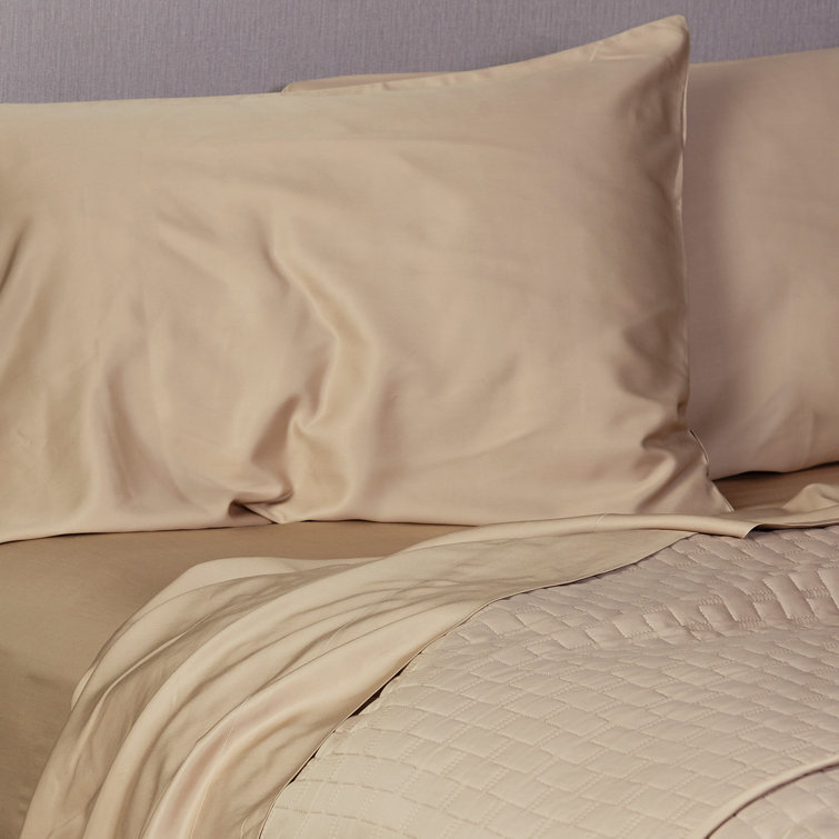 King White Hypoallergenic Bamboo Viscose Pillowcase Set