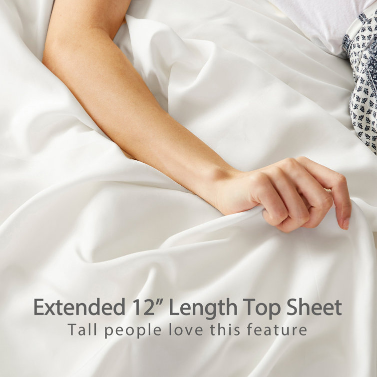 Ivory Queen Bamboo Viscose Cooling Bed Sheet Set