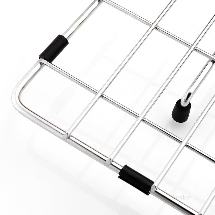 28" x 17" Stainless Steel Sink Grid with Rubber Feet