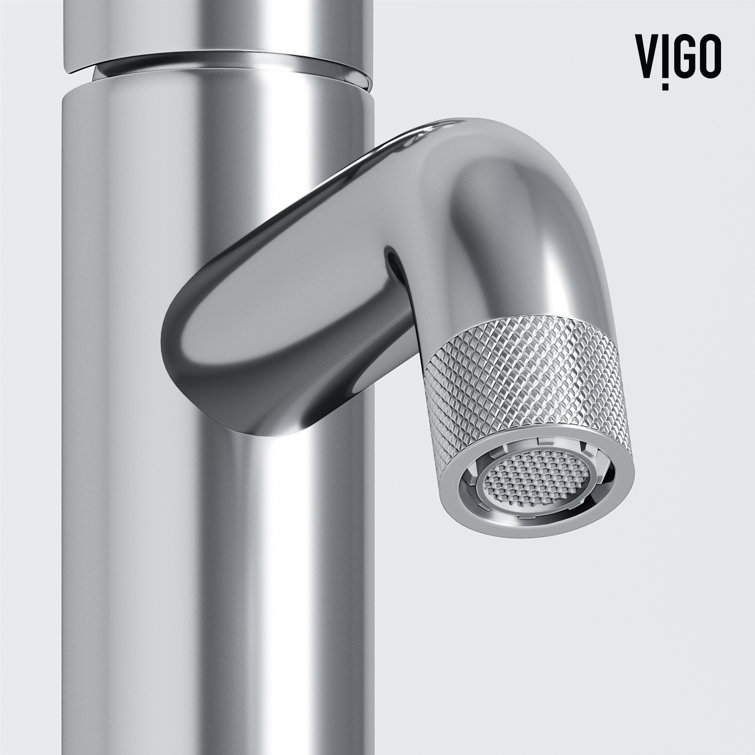 Cass Chrome 8" Single Handle Bathroom Faucet