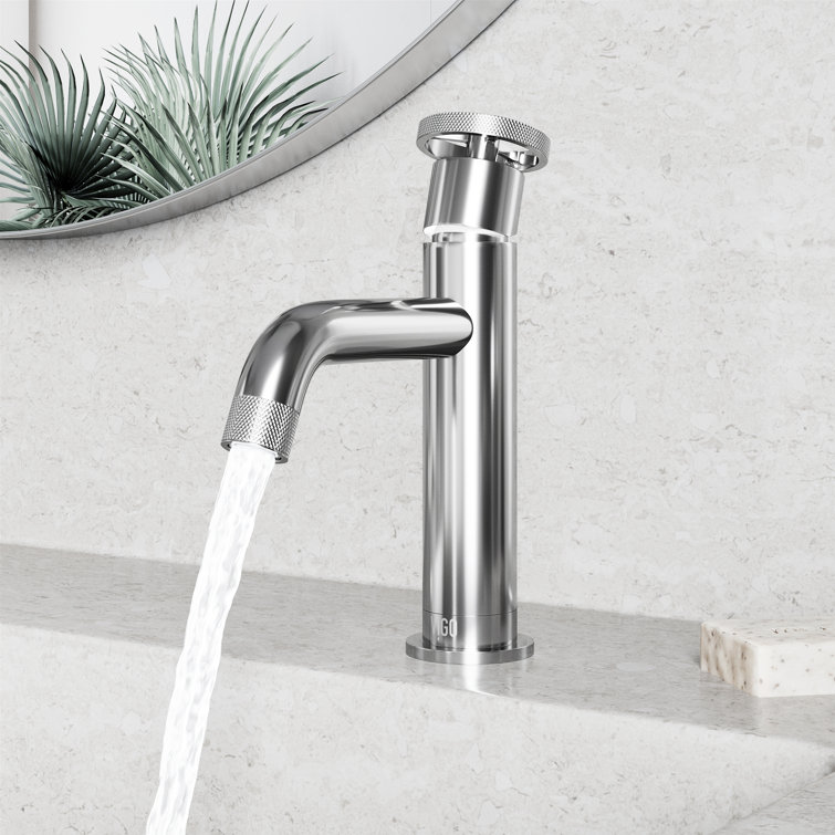 Cass Chrome 8" Single Handle Bathroom Faucet