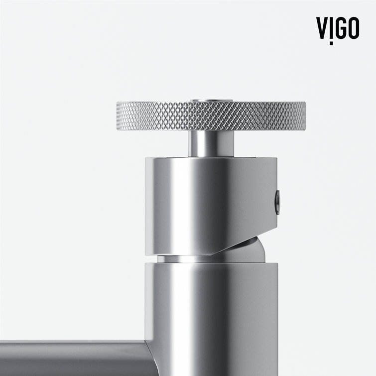 Cass Chrome 8" Single Handle Bathroom Faucet