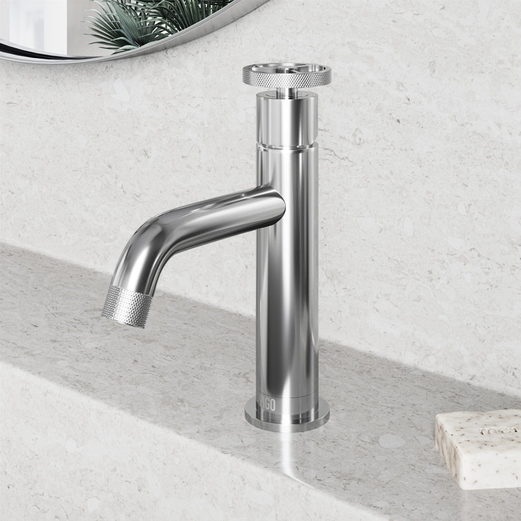 Cass Chrome 8" Single Handle Bathroom Faucet