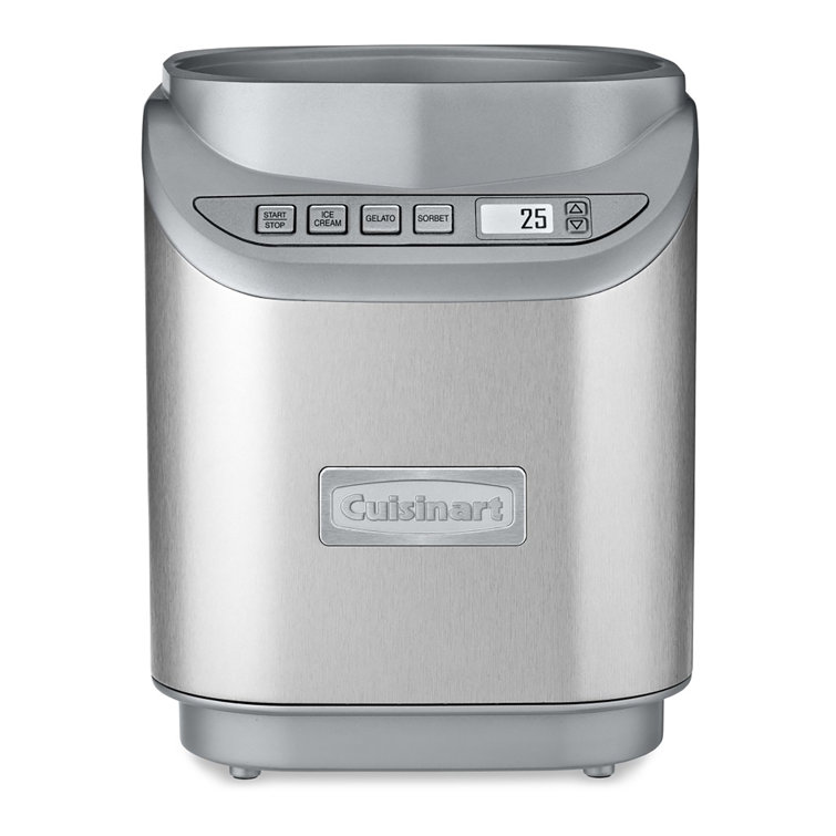Cuisinart 2-Qt Brushed Chrome Digital Ice Cream Maker