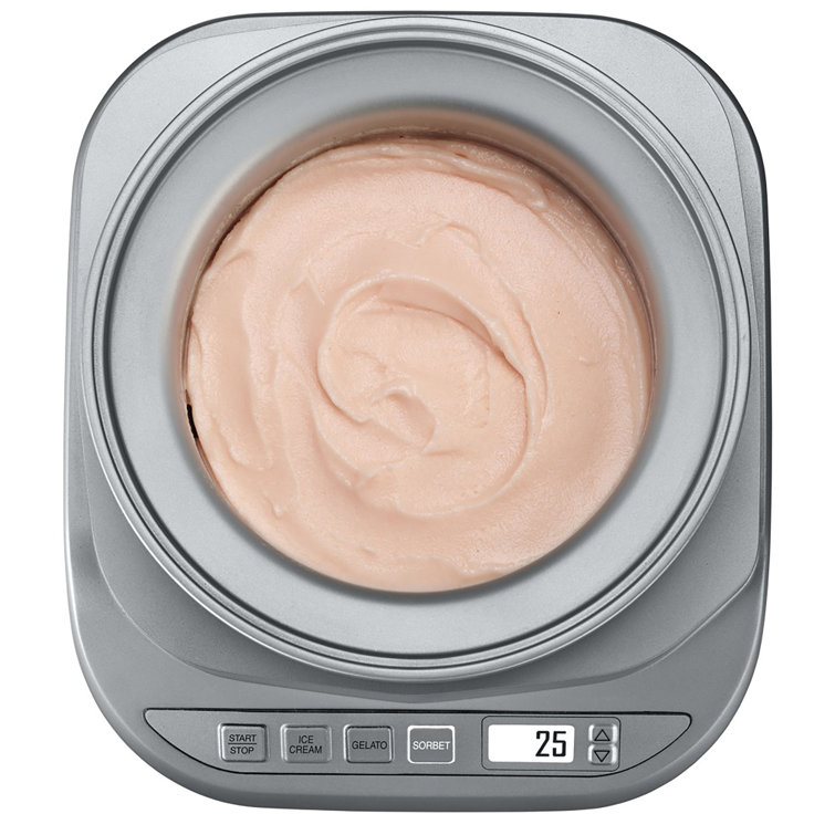 Cuisinart 2-Qt Brushed Chrome Digital Ice Cream Maker