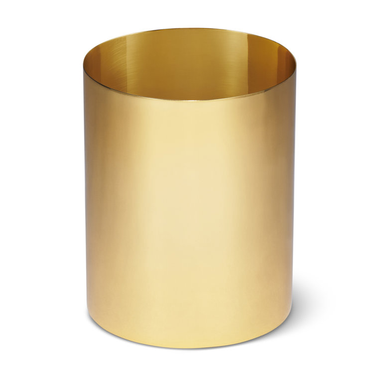 Gold Brass Votive Candle Holder Sleeve