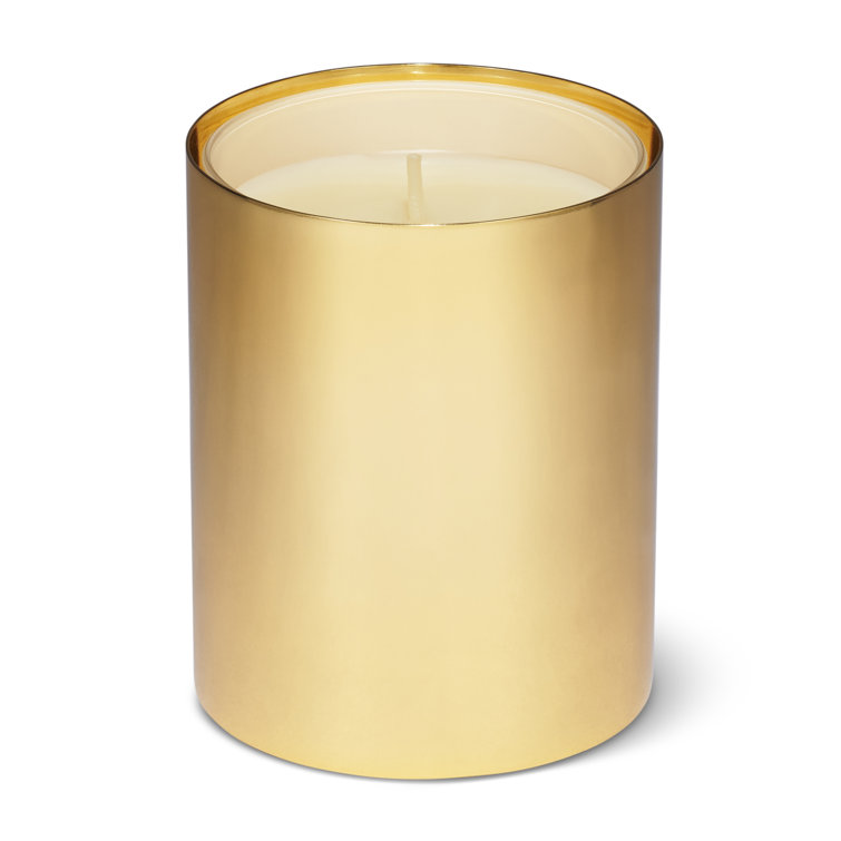 Gold Brass Votive Candle Holder Sleeve