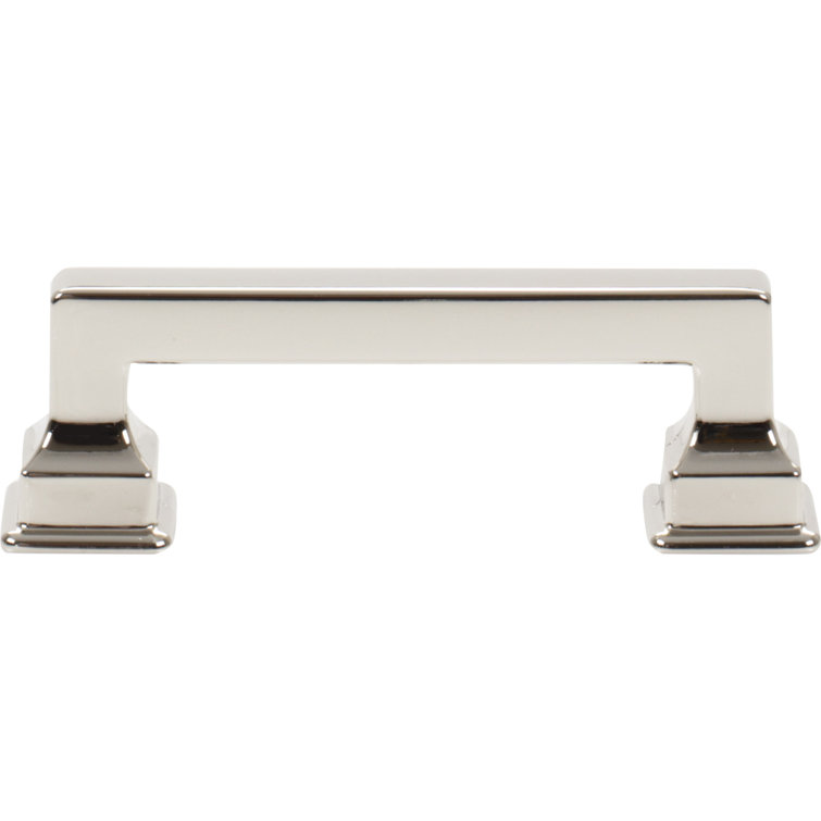 Erika Polished Nickel 3" Center to Center Bar Pull Handle