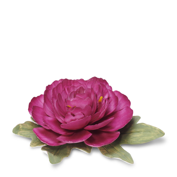 Pale Pink Porcelain Flower Accent Object