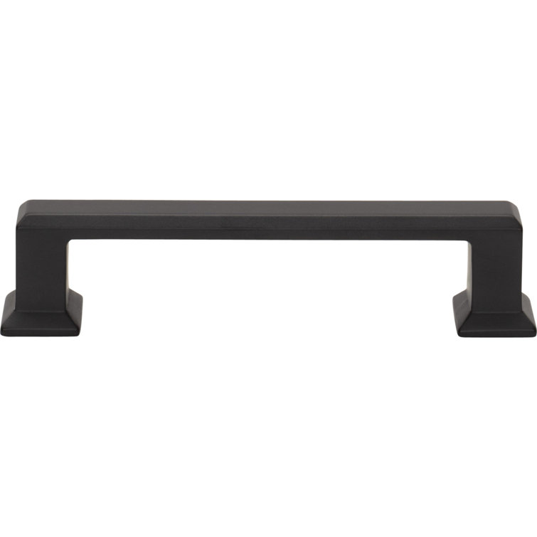 Matte Black Brushed Nickel Transitional Bar Pull Handle
