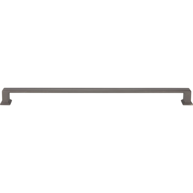 Sweetbriar Lane 12" Brushed Nickel Transitional Bar Pull
