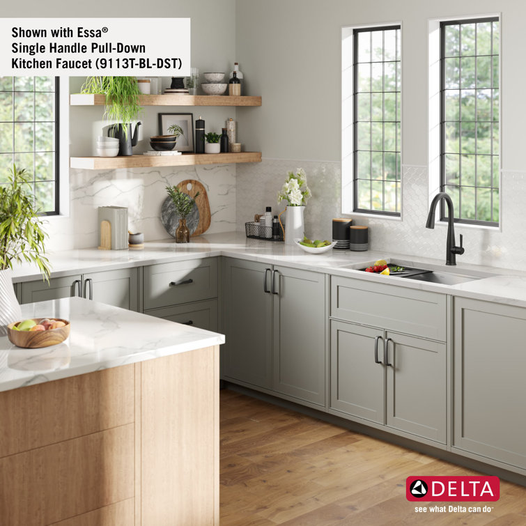 Delta 32-Inch Stainless Steel Workstation Undermount Kitchen Sink