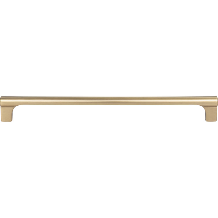 Modern Warm Brass 9 3/8" Cabinet Bar Pull Handle