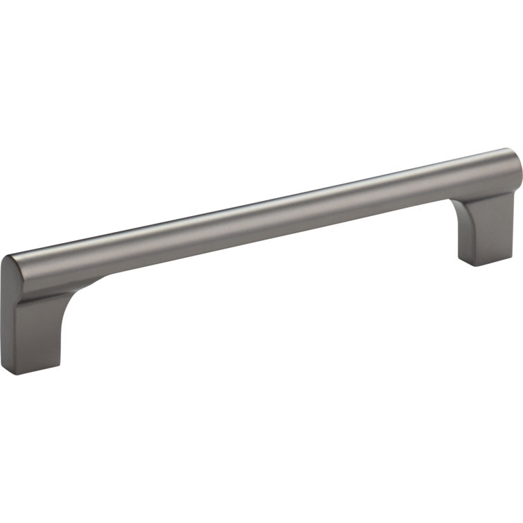 Brushed Nickel Modern 5 5/8" Cabinet Bar Pull Handle