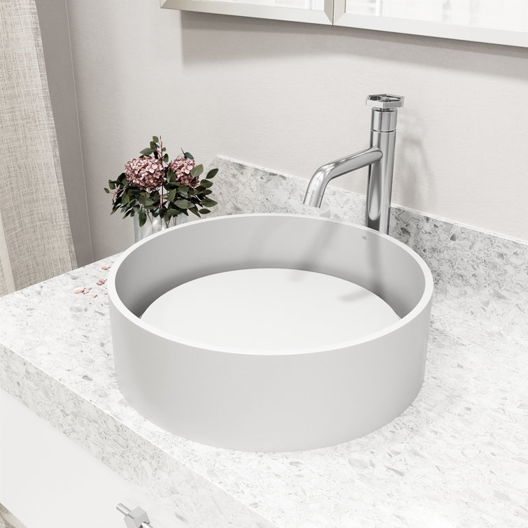 Ruxton Modern Chrome Single-Handle Vessel Bathroom Faucet