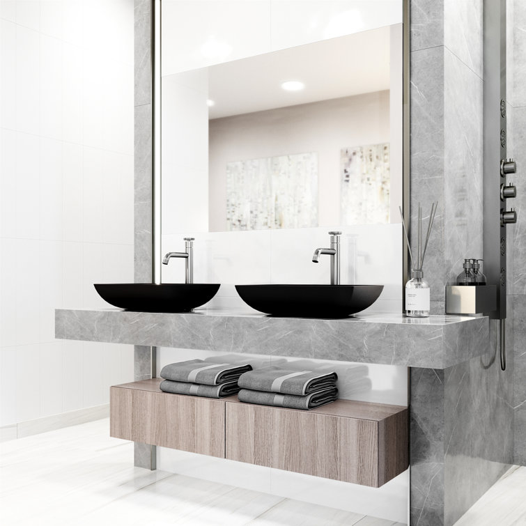 Cass Brushed Nickel Single Handle Vessel Faucet