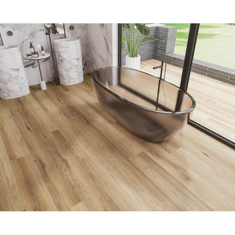 Kira Walnut Extra Long Wide Plank Waterproof Vinyl Flooring