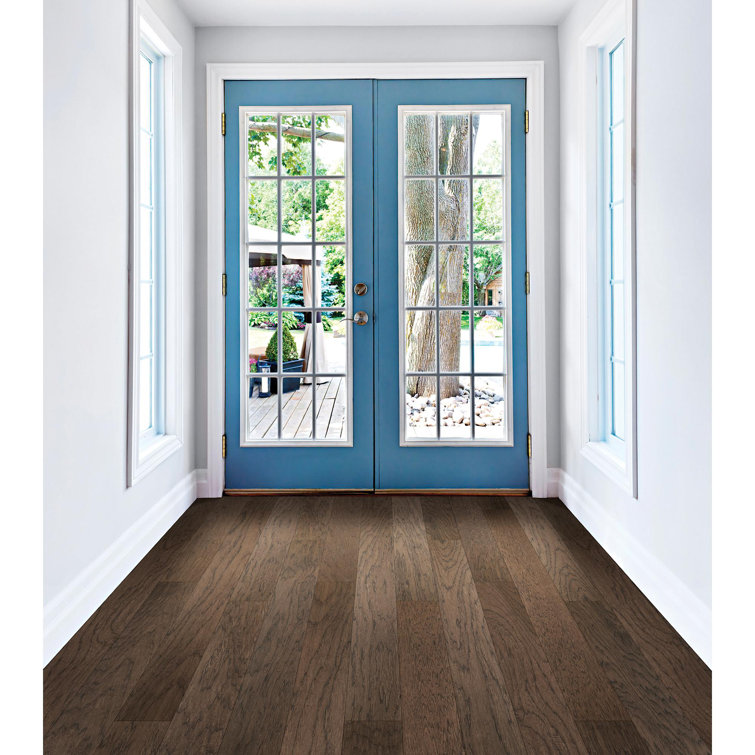 Frothed Hickory Matte Water-Resistant Engineered Hardwood Flooring