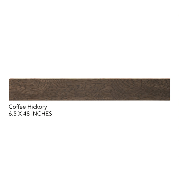 Frothed Hickory Matte Water-Resistant Engineered Hardwood Flooring