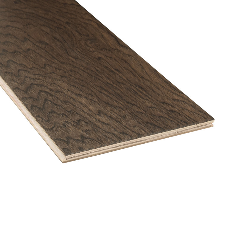 Frothed Hickory Matte Water-Resistant Engineered Hardwood Flooring