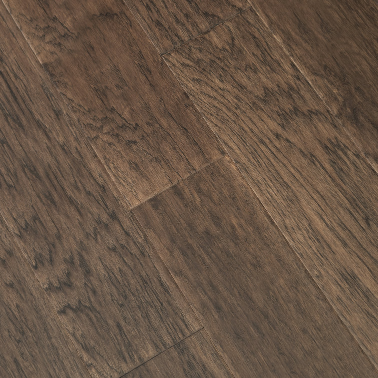 Frothed Hickory Matte Water-Resistant Engineered Hardwood Flooring