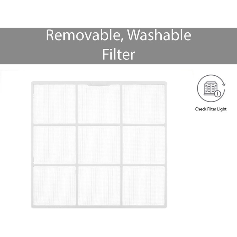 12,000 BTU Window Air Conditioner With Heater, Remote And Wifi Control