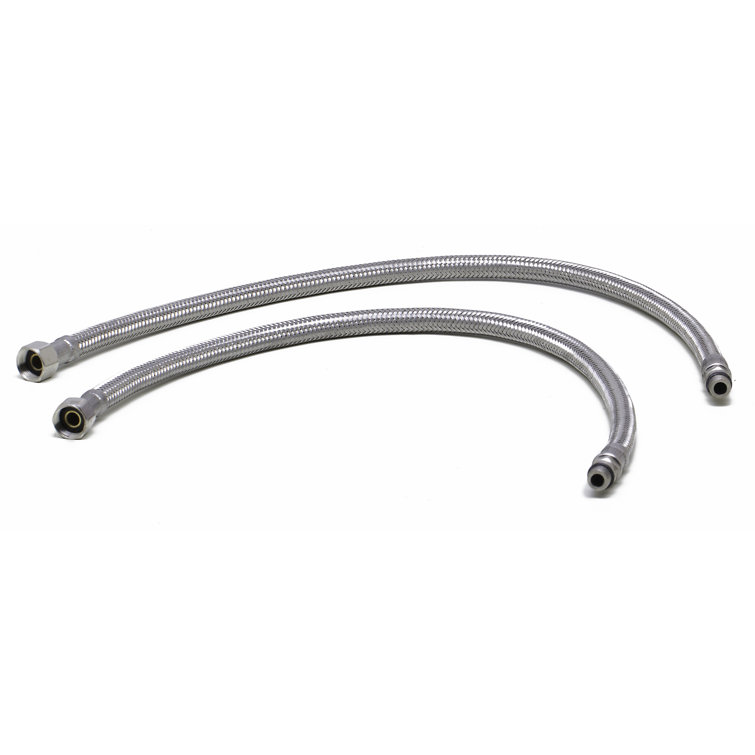 Polished Stainless Steel Retractable Kitchen Faucet with Pull-out Spray