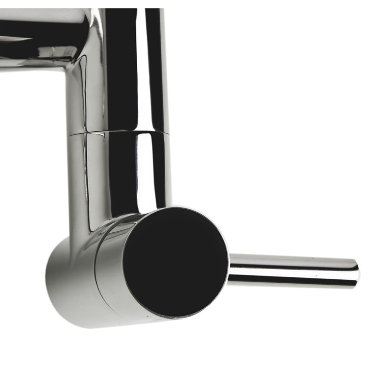 Polished Stainless Steel Wall Mount Pot Filler Faucet