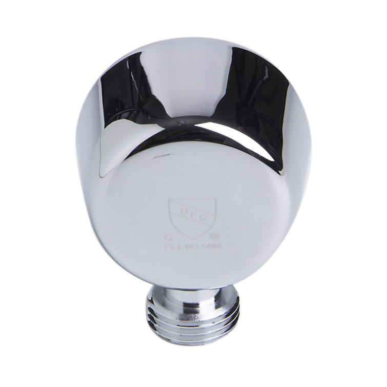 Polished Chrome Adjustable Handheld Shower Head with Sliding Rail
