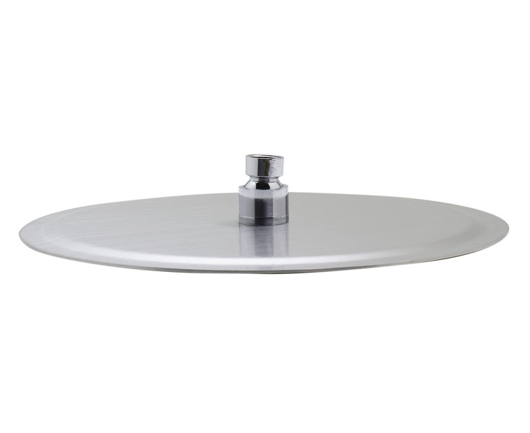 Ultra Thin Round Stainless Steel Rain Shower Head, 12-inch
