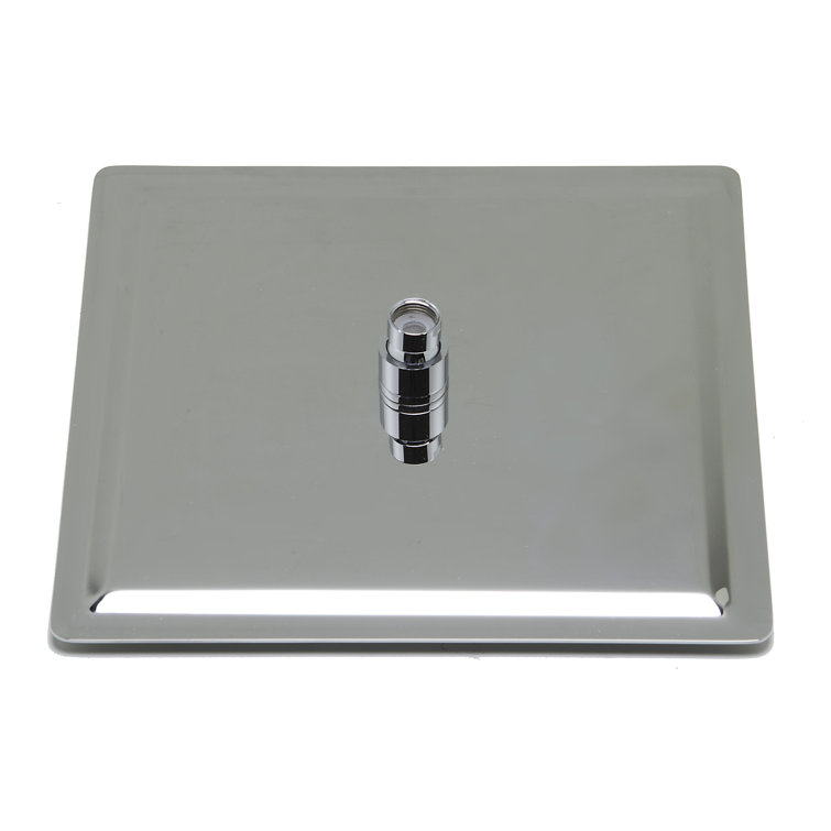 Ultra Thin Polished Stainless Steel Square Rain Shower Head