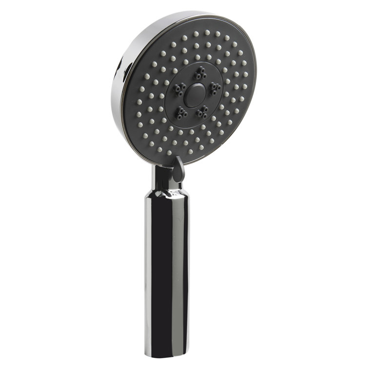 Polished Chrome Brass Deck Mounted Tub Filler with Handheld Shower