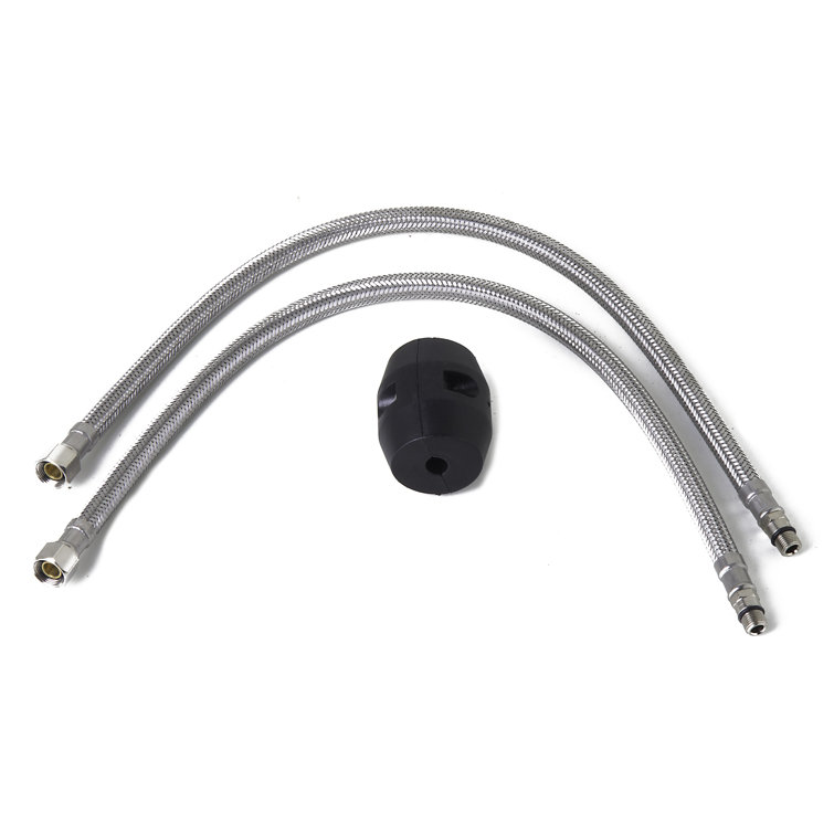 Stainless Steel Commercial Spring Kitchen Faucet with Pull-out Spray