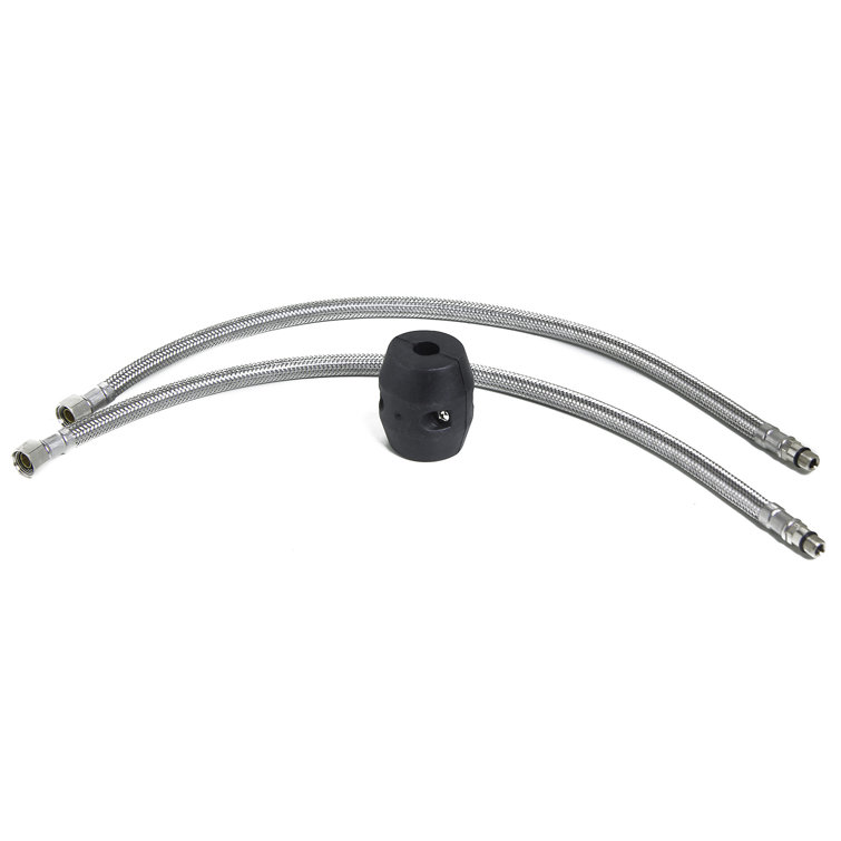 Stainless Steel Commercial Spring Kitchen Faucet with Pull Down Spray