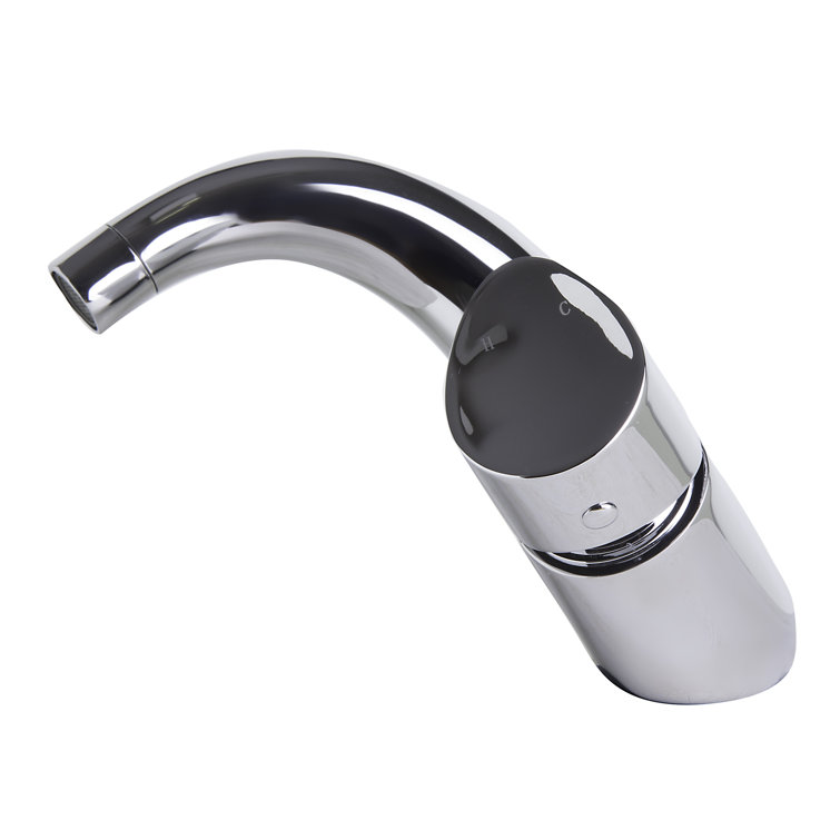 Wave Polished Chrome Single Lever Bathroom Faucet