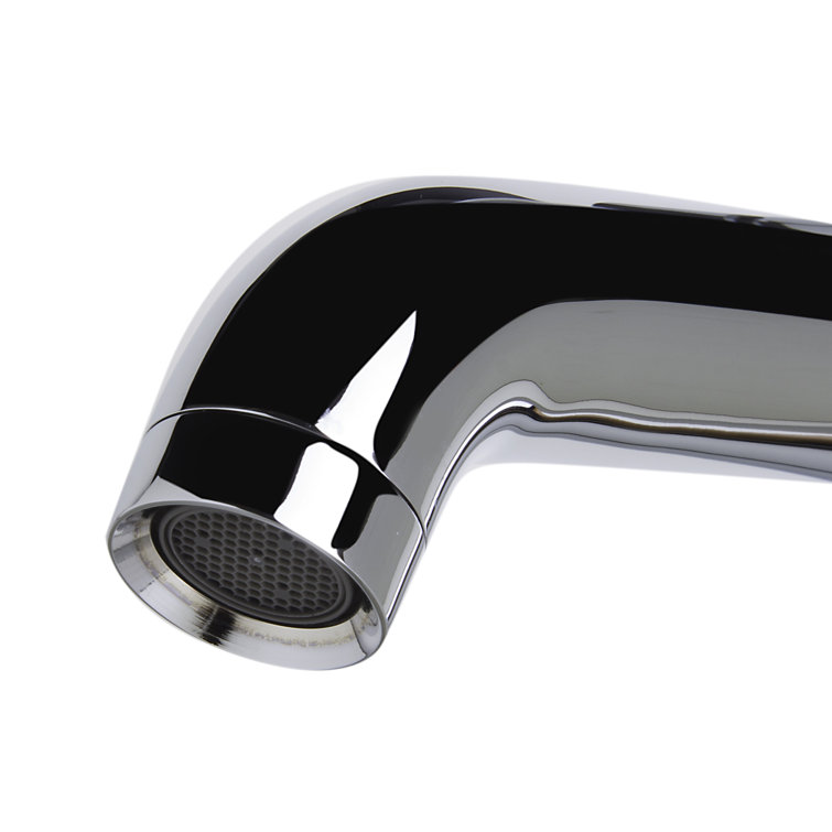 Tall Polished Chrome Single Lever Vessel Sink Faucet